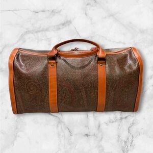 Etro Milano Travel Duffle Bag